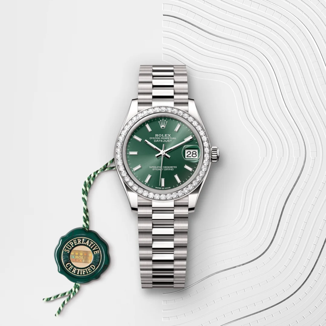 Rolex Datejust 31 en Or gris 18 ct M278289RBR-0015 chez Maison Prieur