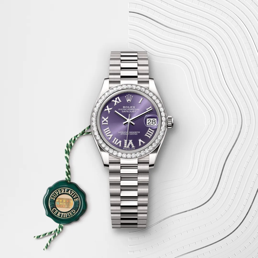 Rolex Datejust 31 en Or gris 18 ct M278289RBR-0019 chez Maison Prieur