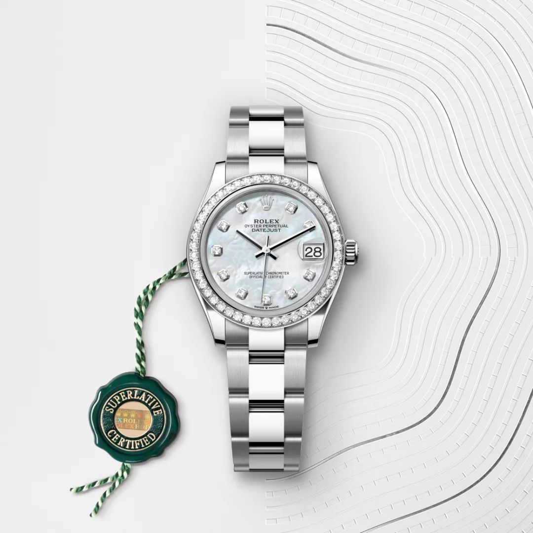 Rolex Datejust 31 en Rolesor gris – combinaison d’acier Oystersteel et d’or gris M278384RBR-0007 chez Maison Prieur