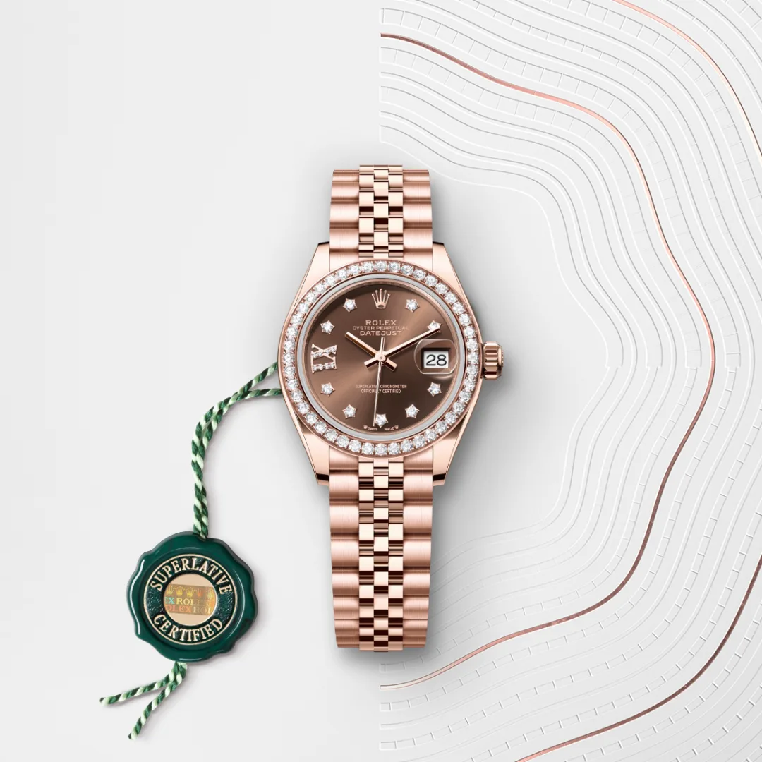 Rolex Lady-Datejust en Or Everose 18 ct M279135RBR-0002 chez Bijouterie Mornier