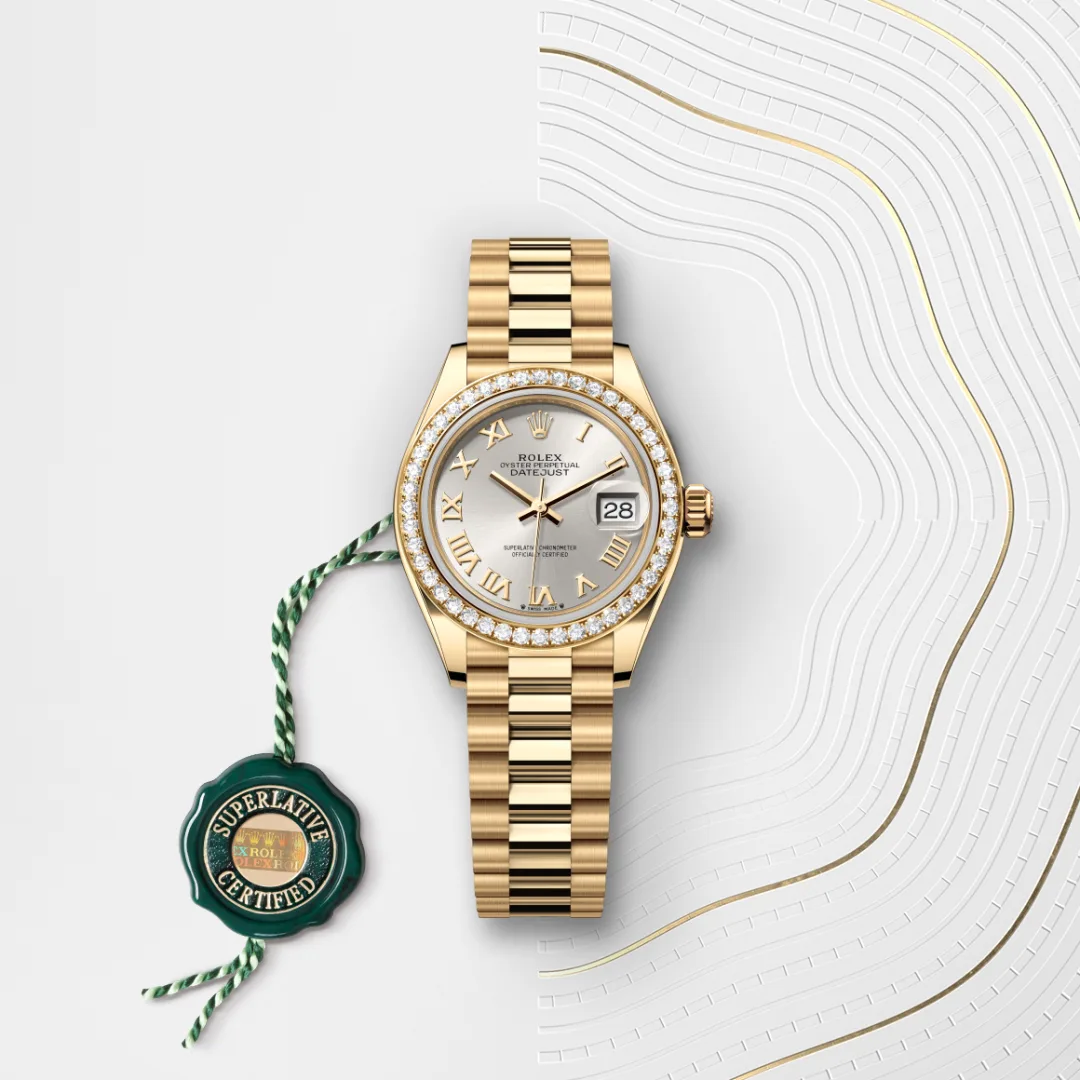 Rolex Lady-Datejust en Or jaune 18 ct M279138RBR-0017 chez Maison Prieur