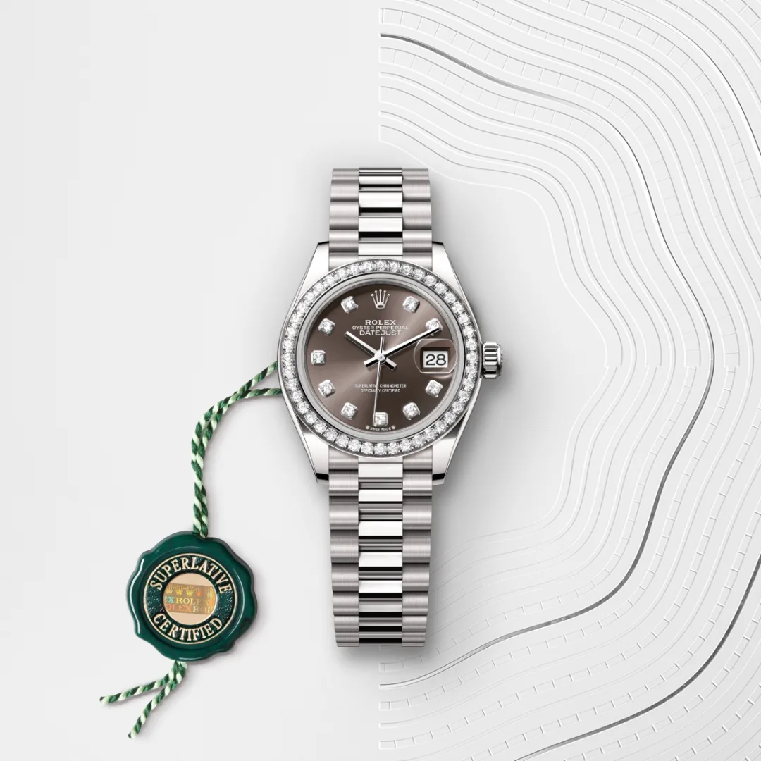 Rolex Lady-Datejust en Or gris 18 ct M279139RBR-0011 chez Hall of Time