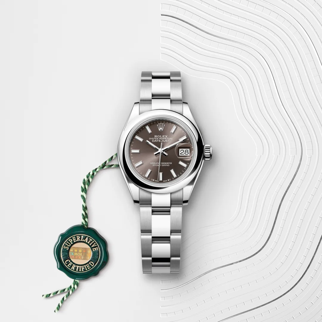 Rolex Lady-Datejust en Acier Oystersteel M279160-0010 chez Bijouterie Mornier