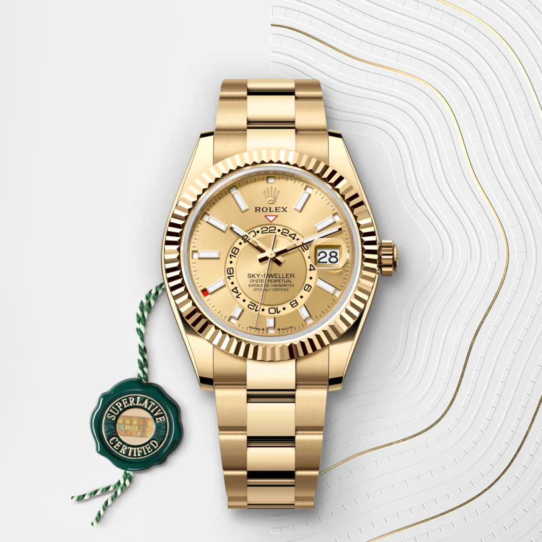 Rolex Sky-Dweller en Or jaune 18 ct M336938-0001 chez Raynal