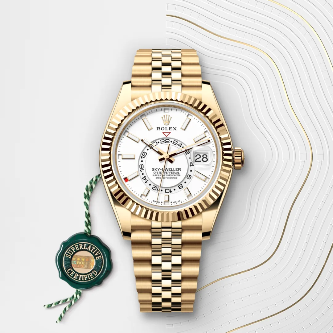 Rolex Sky-Dweller en Or jaune 18 ct M336938-0006 chez Ferret