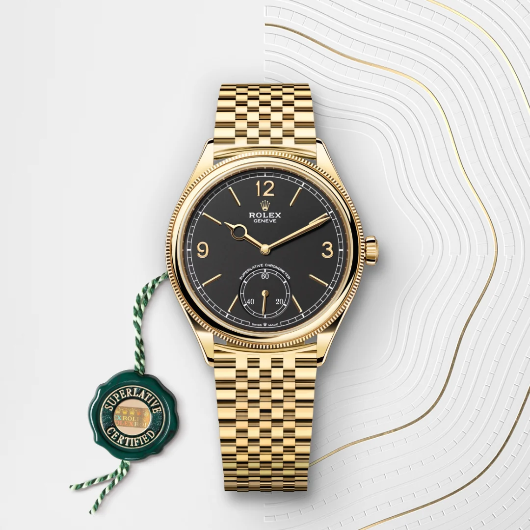 Rolex 1908 en Or jaune 18 ct M52508-0007 chez Dubail
