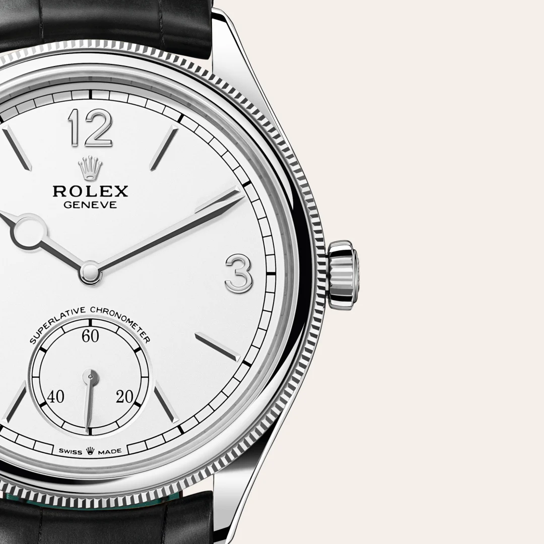 Rolex 1908 in 18 ct white gold M52509-0005 at Van Deijl
