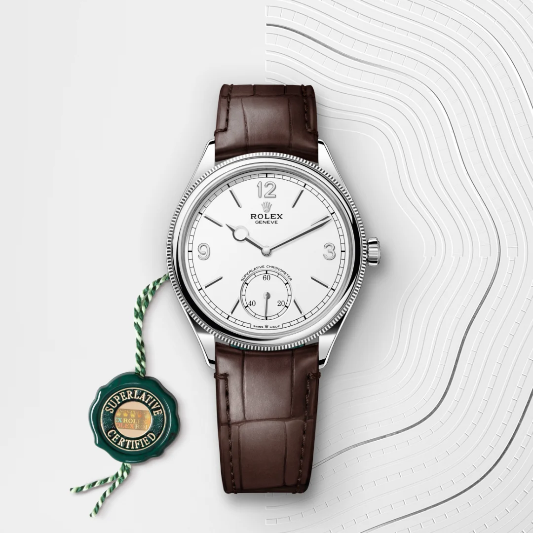 Rolex 1908 en Or gris 18 ct M52509-0006 chez Dubail