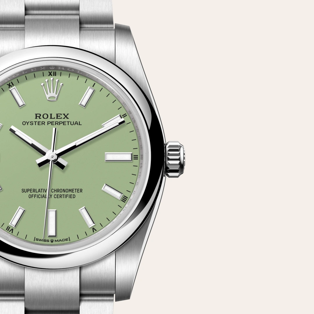 Rolex Oyster Perpetual 34 en Acier Oystersteel M124200-0006 chez Hardy