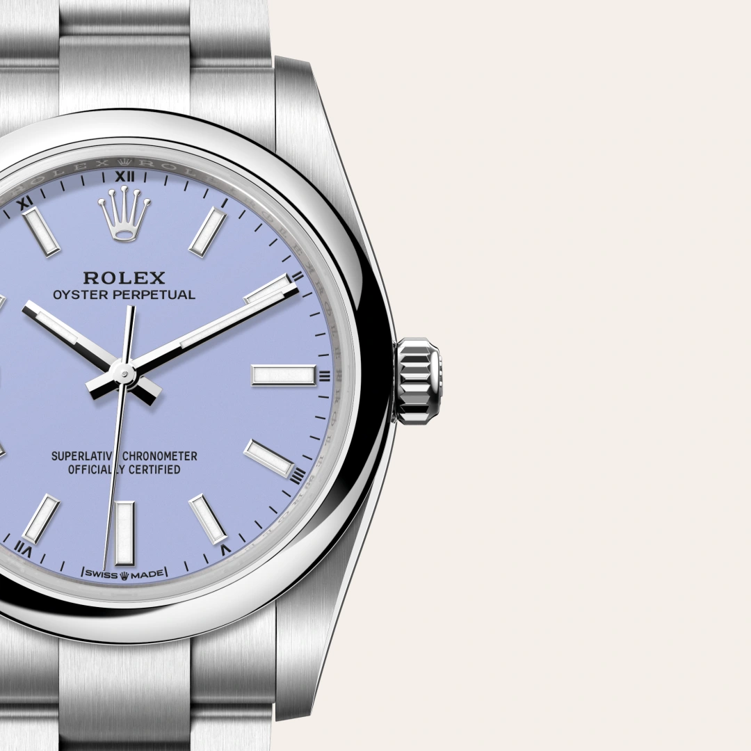 Rolex Oyster Perpetual 34 en Acier Oystersteel M124200-0008 chez Hardy