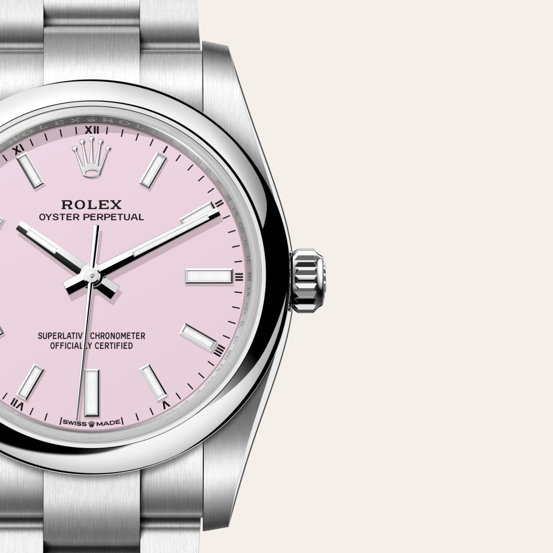 Rolex Oyster Perpetual 34 en Acier Oystersteel M124200-0009 chez Hardy