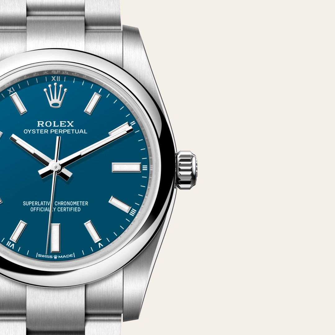 Rolex Oyster Perpetual 34 en Acier Oystersteel M124200-0011 chez Hardy