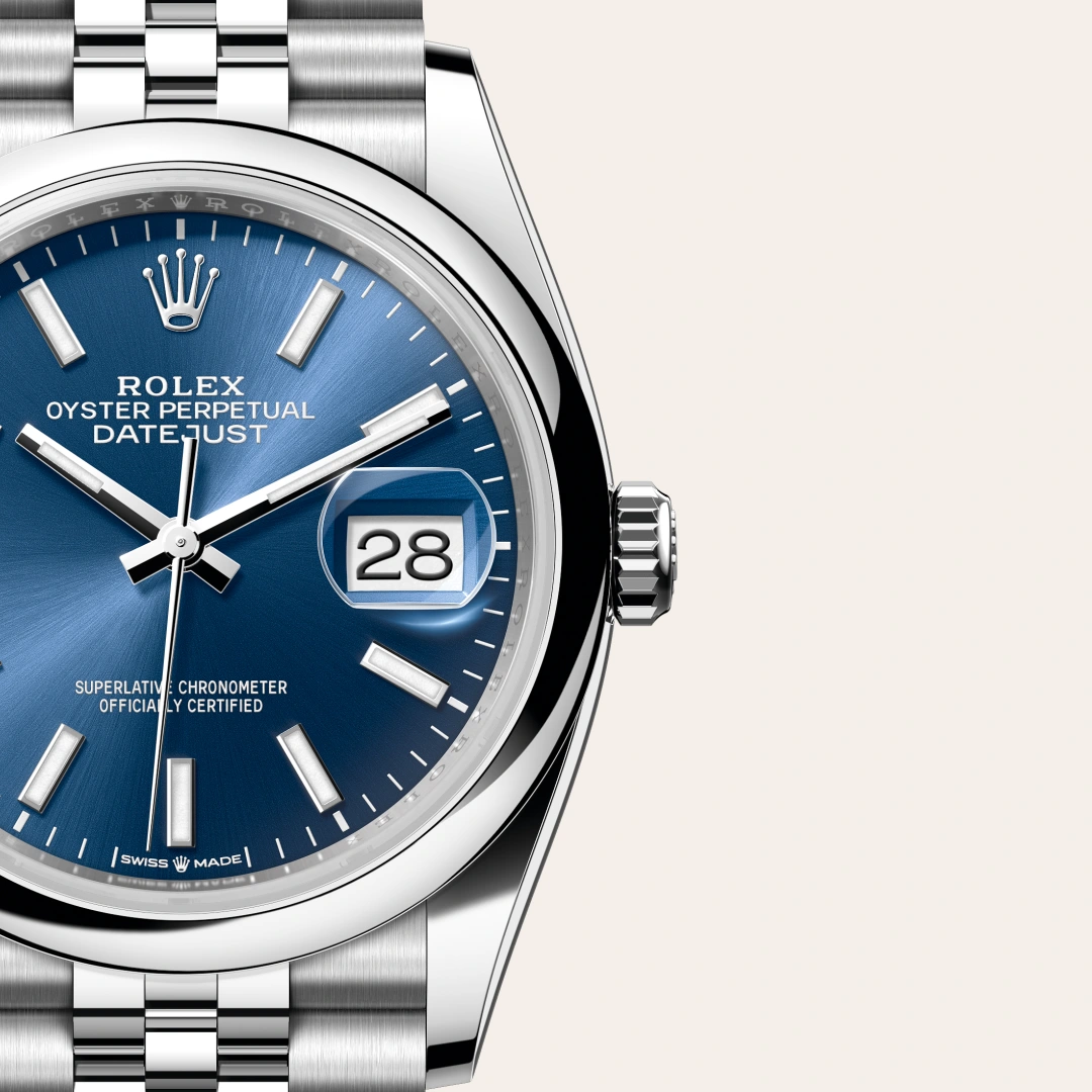 Rolex Datejust 36 en Acier Oystersteel M126200-0005 chez Dubail