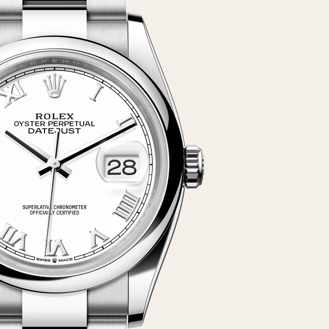 Rolex Datejust 36 en Acier Oystersteel M126200-0008 chez Dubail