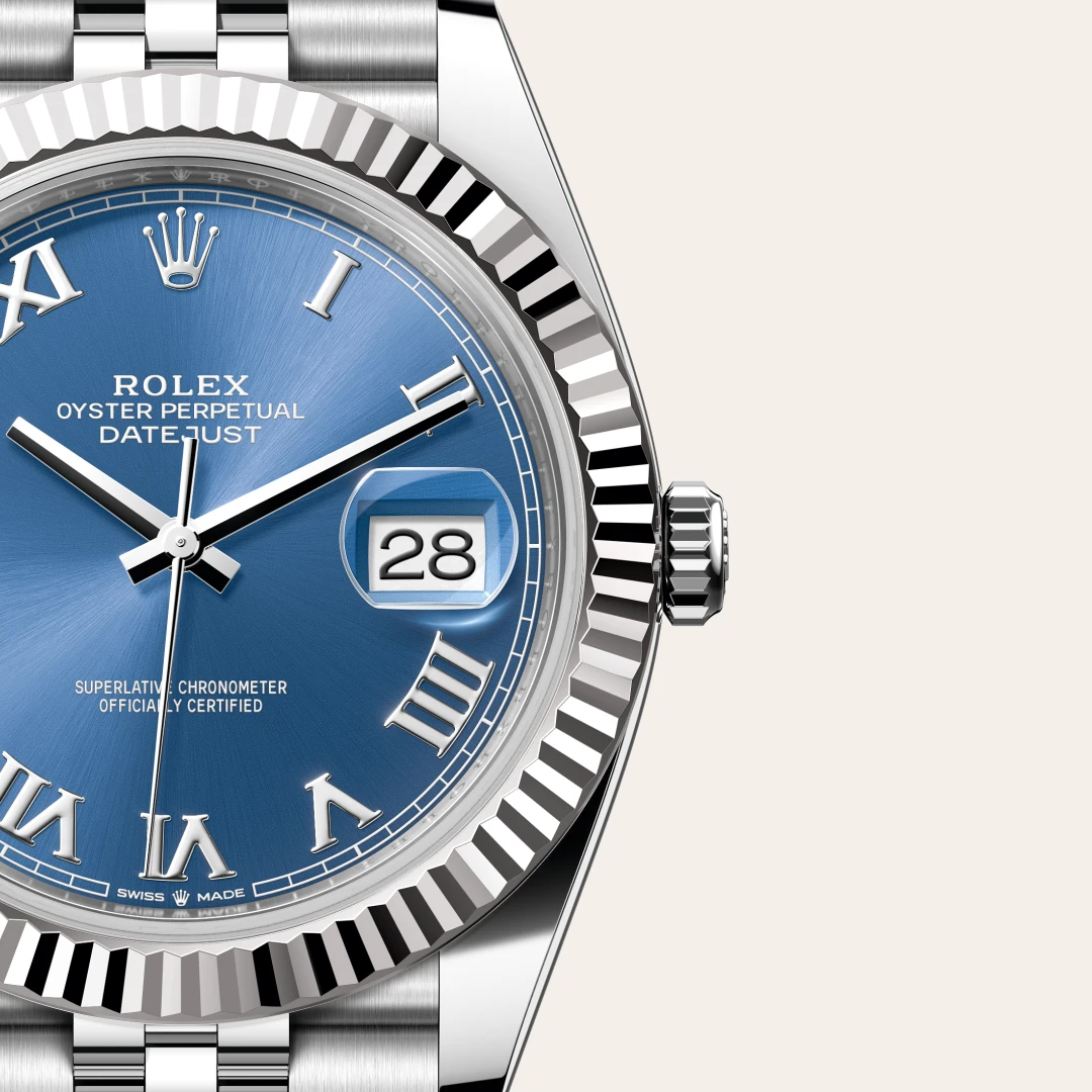 Rolex Datejust 41 en Rolesor gris – combinaison d’acier Oystersteel et d’or gris M126334-0026 chez Dorise Joaillier