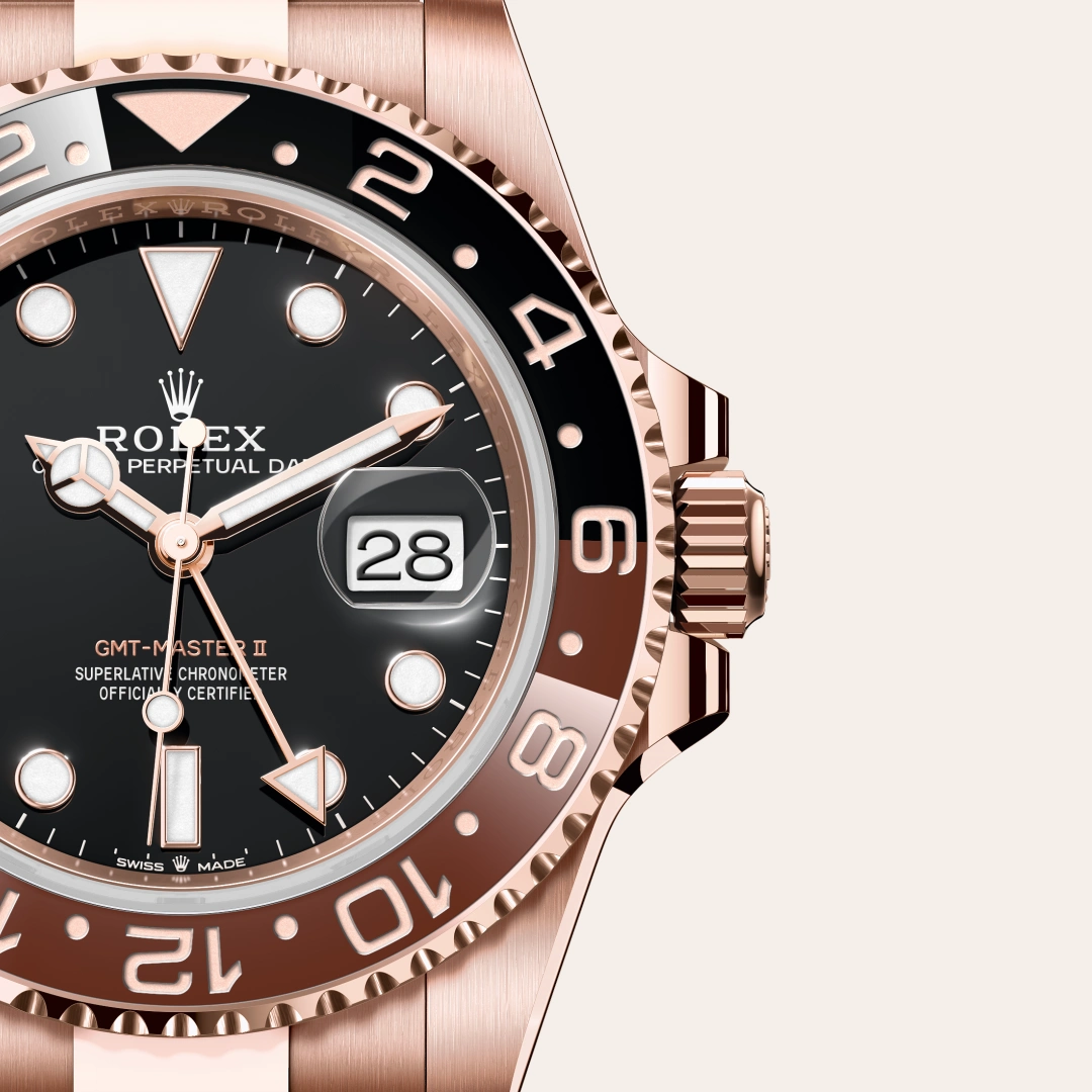 Rolex GMT-Master II en Or Everose 18 ct M126715CHNR-0001 chez Dubail