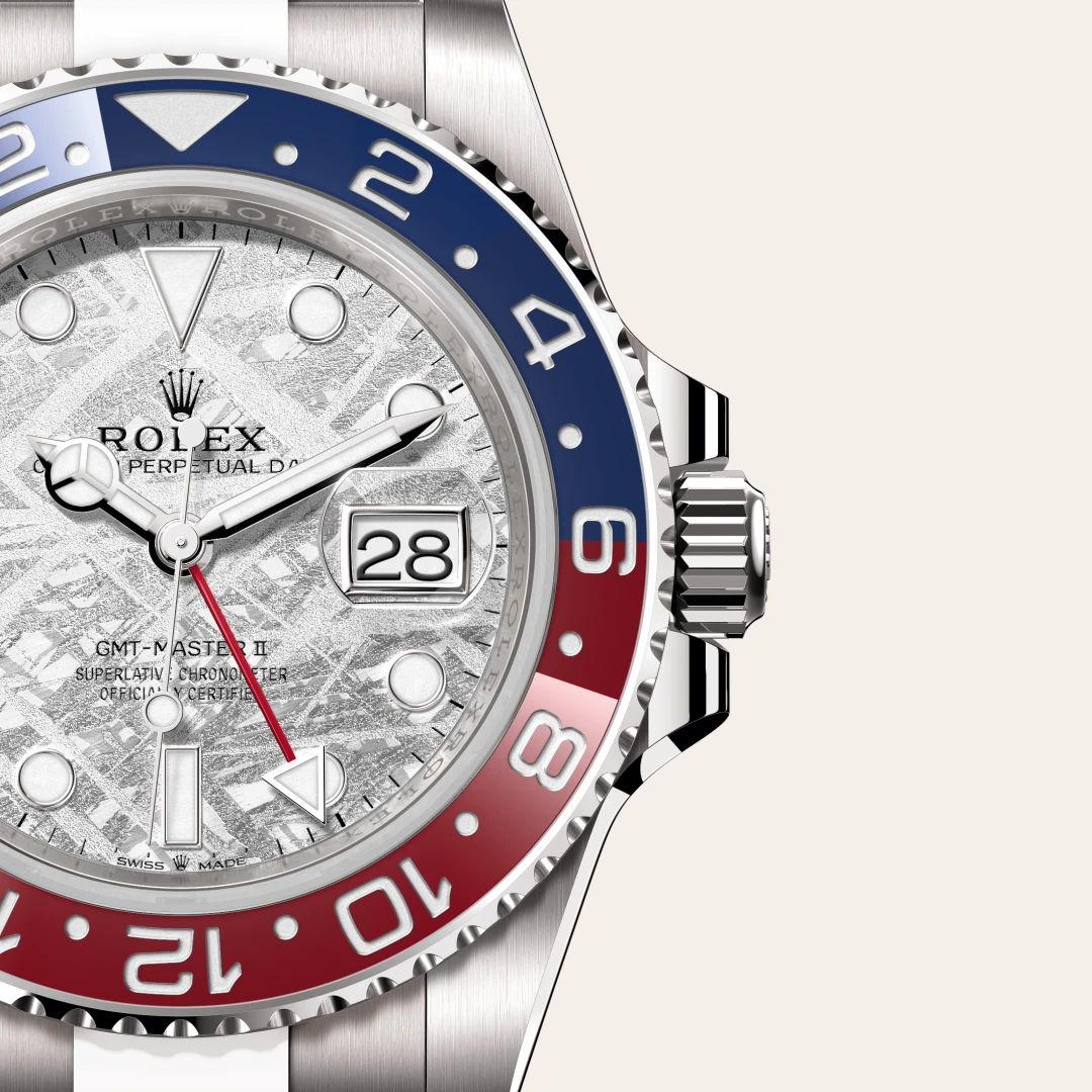 Rolex GMT-Master II en Or gris 18 ct M126719BLRO-0002 chez Dorise Joaillier