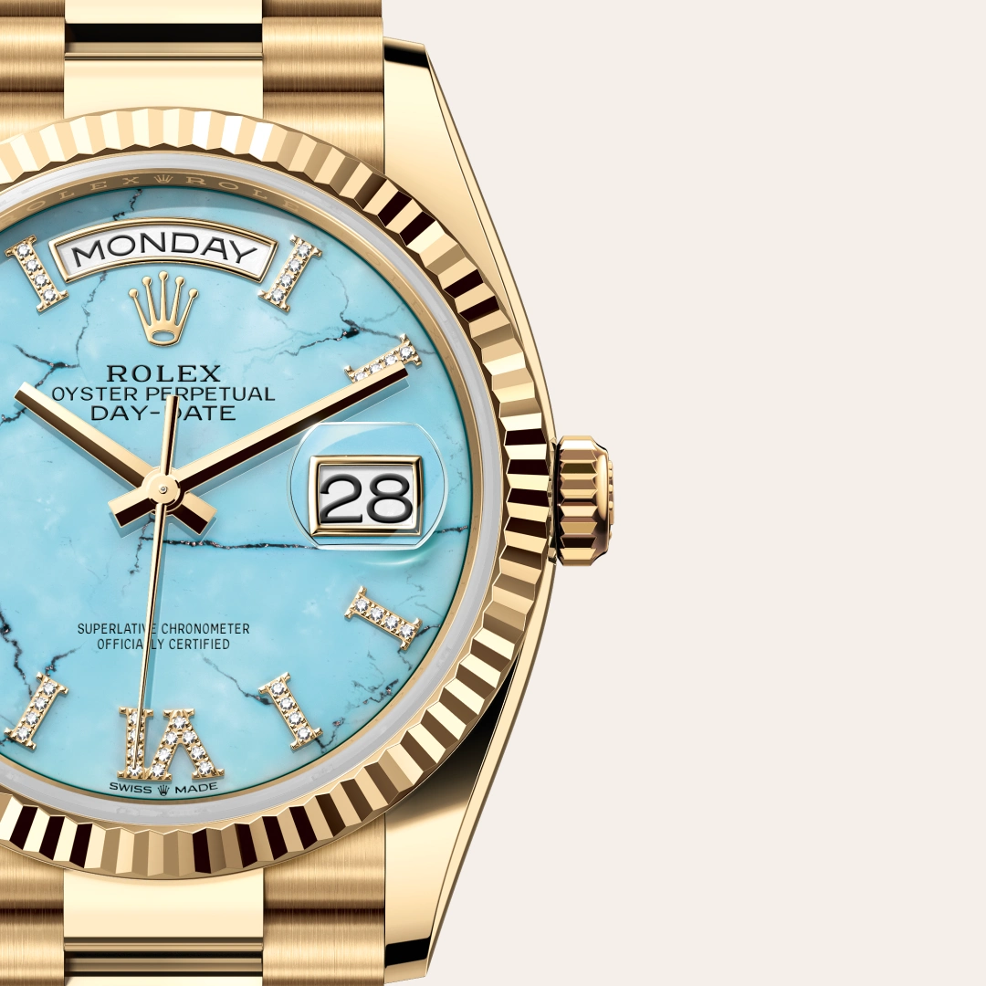Rolex Day-Date 36 en Or jaune 18 ct M128238-0071 chez Lombard Joaillier