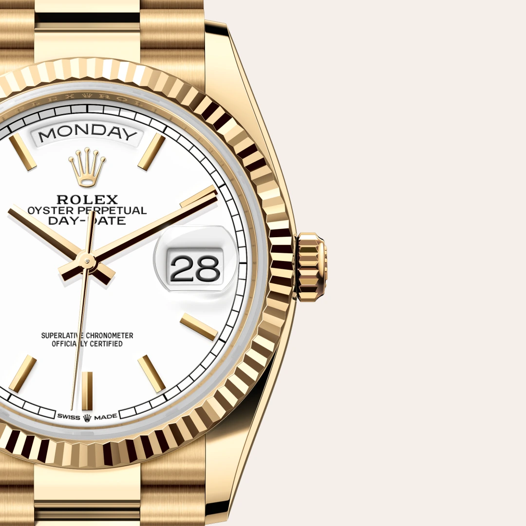 Rolex Day-Date 36 en Or jaune 18 ct M128238-0081 chez Dubail