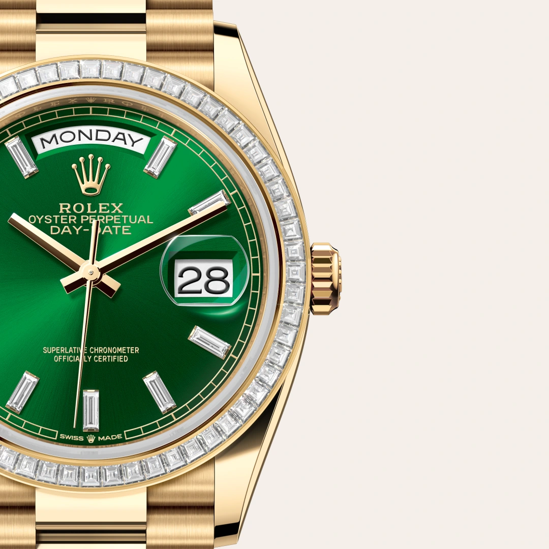 Rolex Day-Date 36 en Or jaune 18 ct M128398TBR-0035 chez Dubail