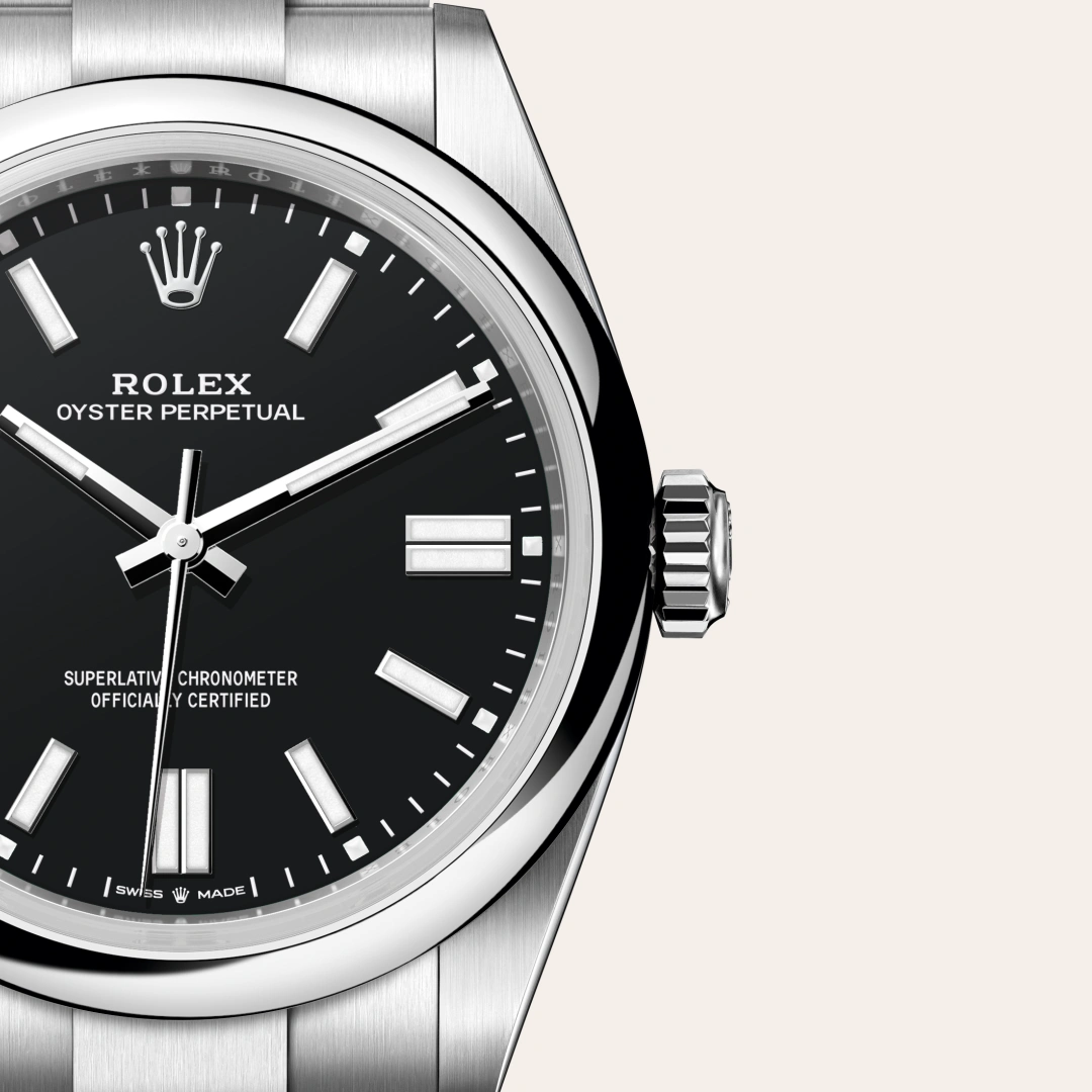 Rolex Oyster Perpetual 41 en Acier Oystersteel M134300-0008 chez Bijouterie Mornier