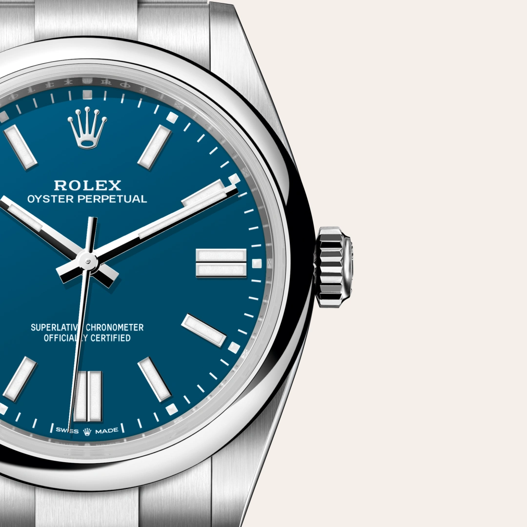 Rolex Oyster Perpetual 41 en Acier Oystersteel M134300-0009 chez Bijouterie Mornier