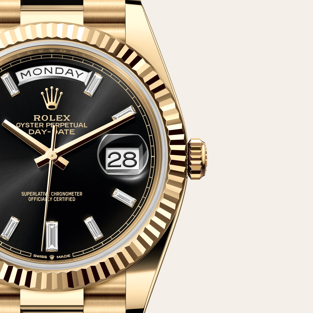 Rolex Day-Date 40 en Or jaune 18 ct M228238-0004 chez Bijouterie Mornier