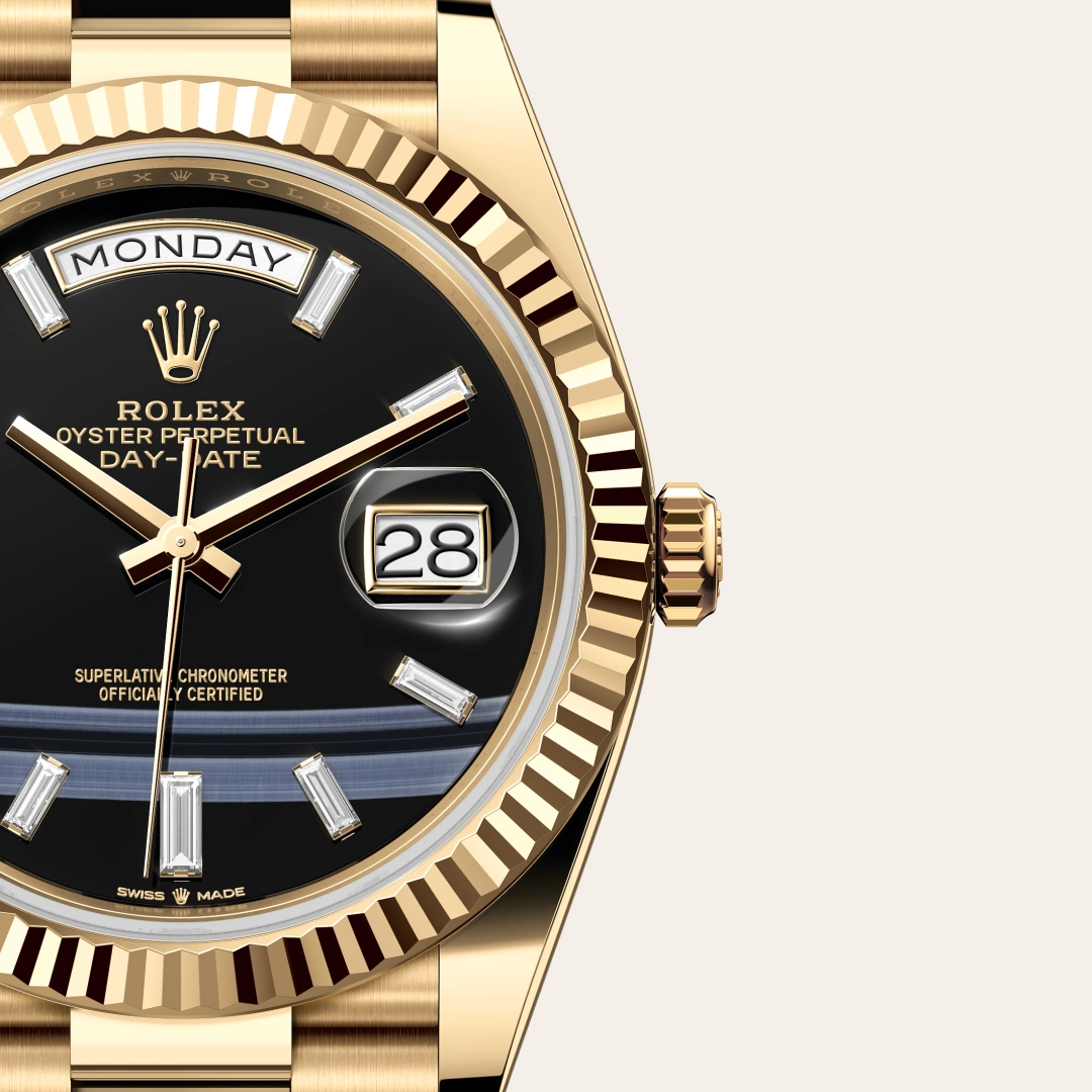 Rolex Day-Date 40 en Or jaune 18 ct M228238-0059 chez Dubail