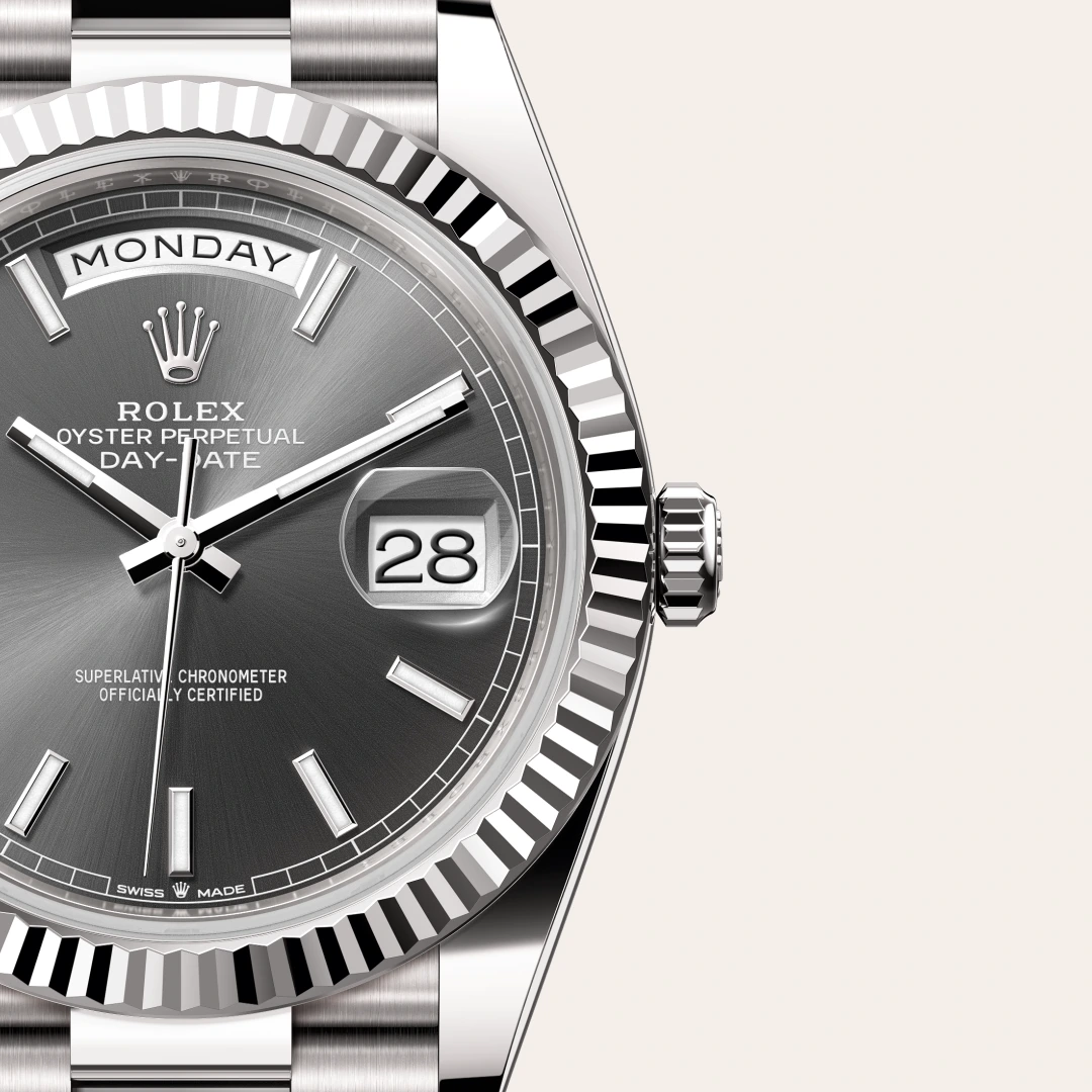 Rolex Day-Date 40 en Or gris 18 ct M228239-0060 chez Frayssinet Joaillier