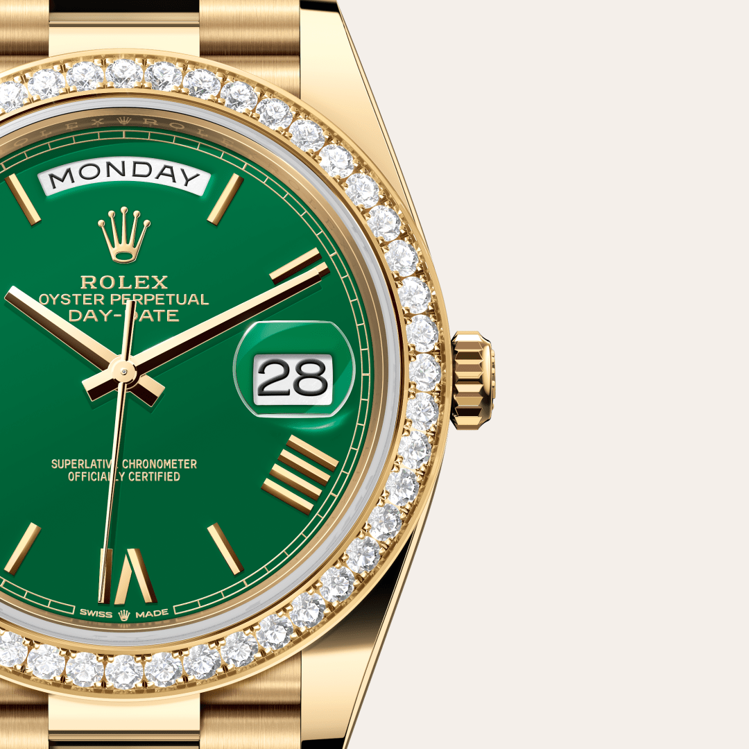 Rolex Day-Date 40 en Or jaune 18 ct M228348RBR-0040 chez Dubail