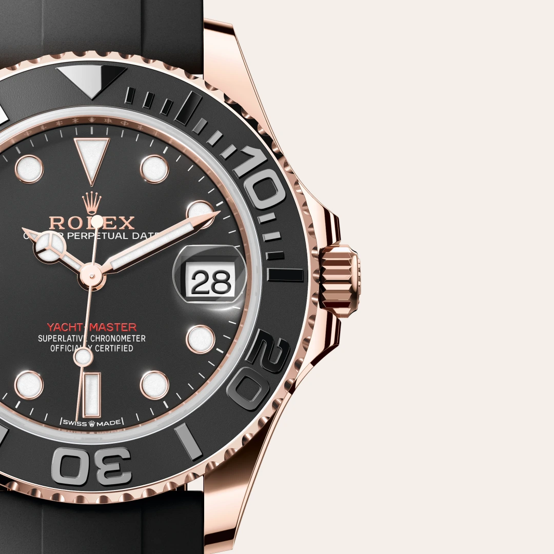 Rolex Yacht-Master 37 en Or Everose 18 ct M268655-0017 chez Hardy