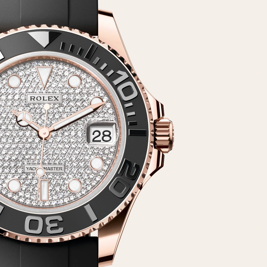 Rolex Yacht-Master 37 en Or Everose 18 ct M268655-0019 chez Raynal