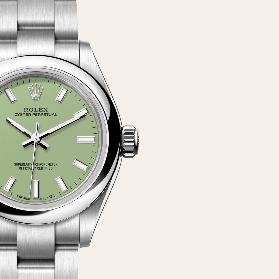 Rolex Oyster Perpetual 28 en Acier Oystersteel M276200-0006 chez Hall of Time