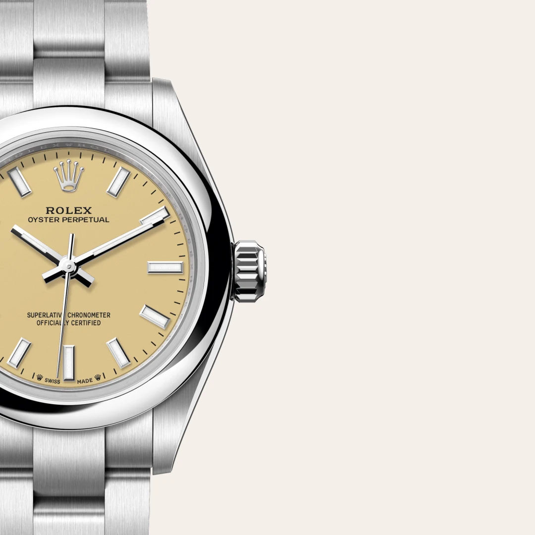 Rolex Oyster Perpetual 28 en Acier Oystersteel M276200-0007 chez Hardy