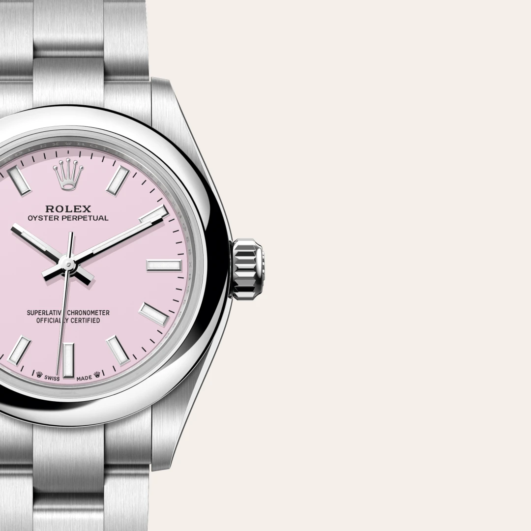 Rolex Oyster Perpetual 28 en Acier Oystersteel M276200-0009 chez Bijouterie Mornier