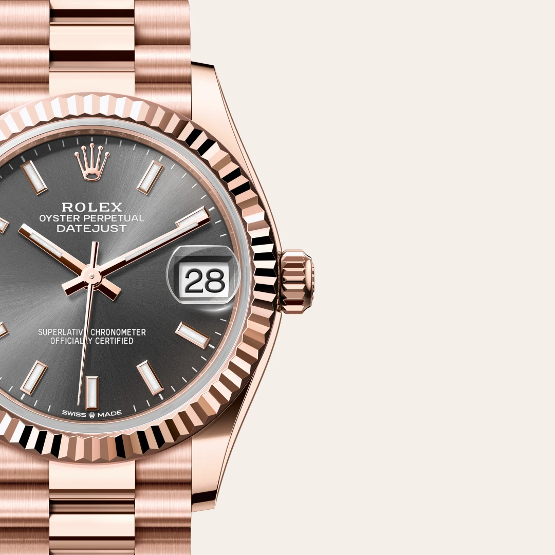 Rolex Datejust 31 en Or Everose 18 ct M278275-0027 chez Veron Roques
