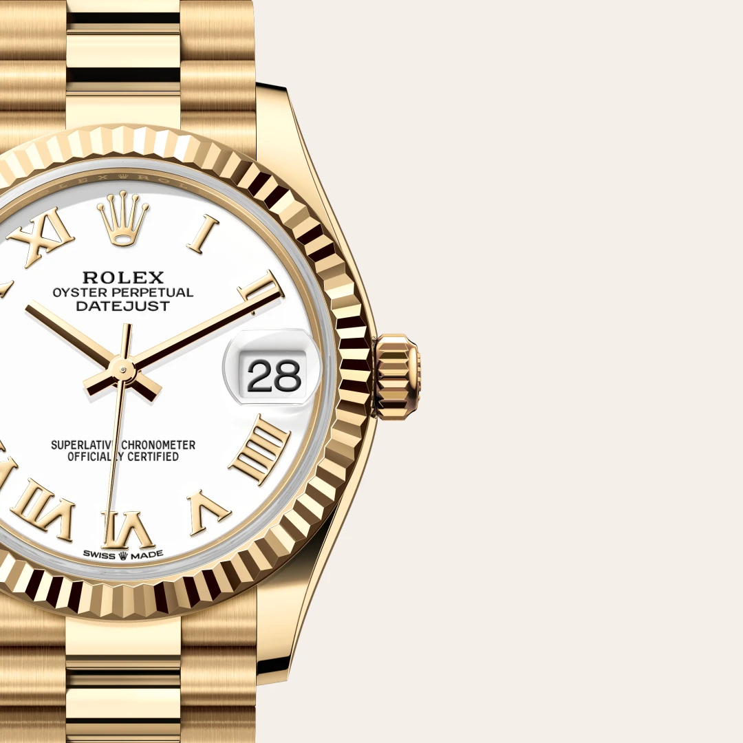 Rolex Datejust 31 en Or jaune 18 ct M278278-0020 chez Dubail