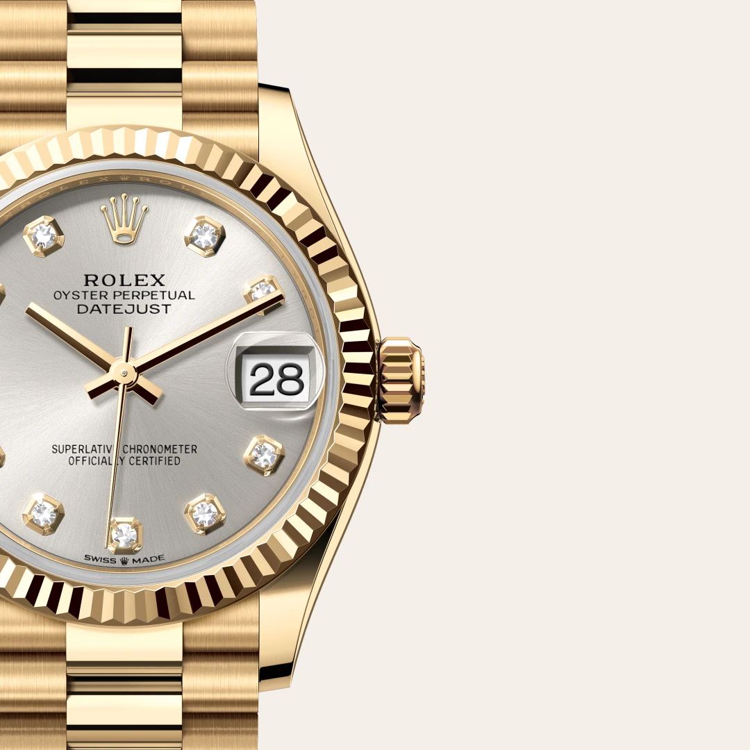 Rolex Datejust 31 en Or jaune 18 ct M278278-0034 chez Bijouterie Mornier