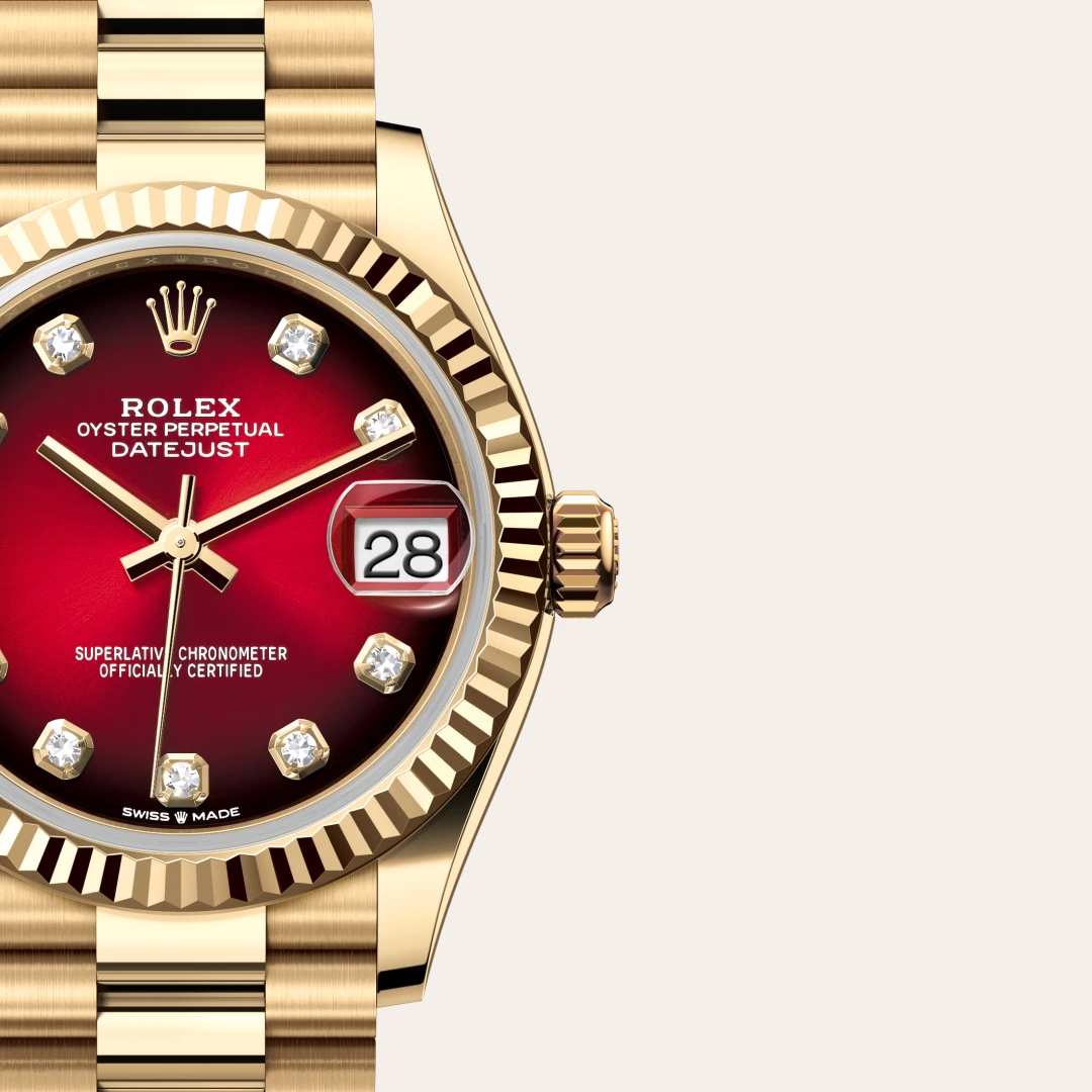 Rolex Datejust 31 en Or jaune 18 ct M278278-0049 chez Hardy