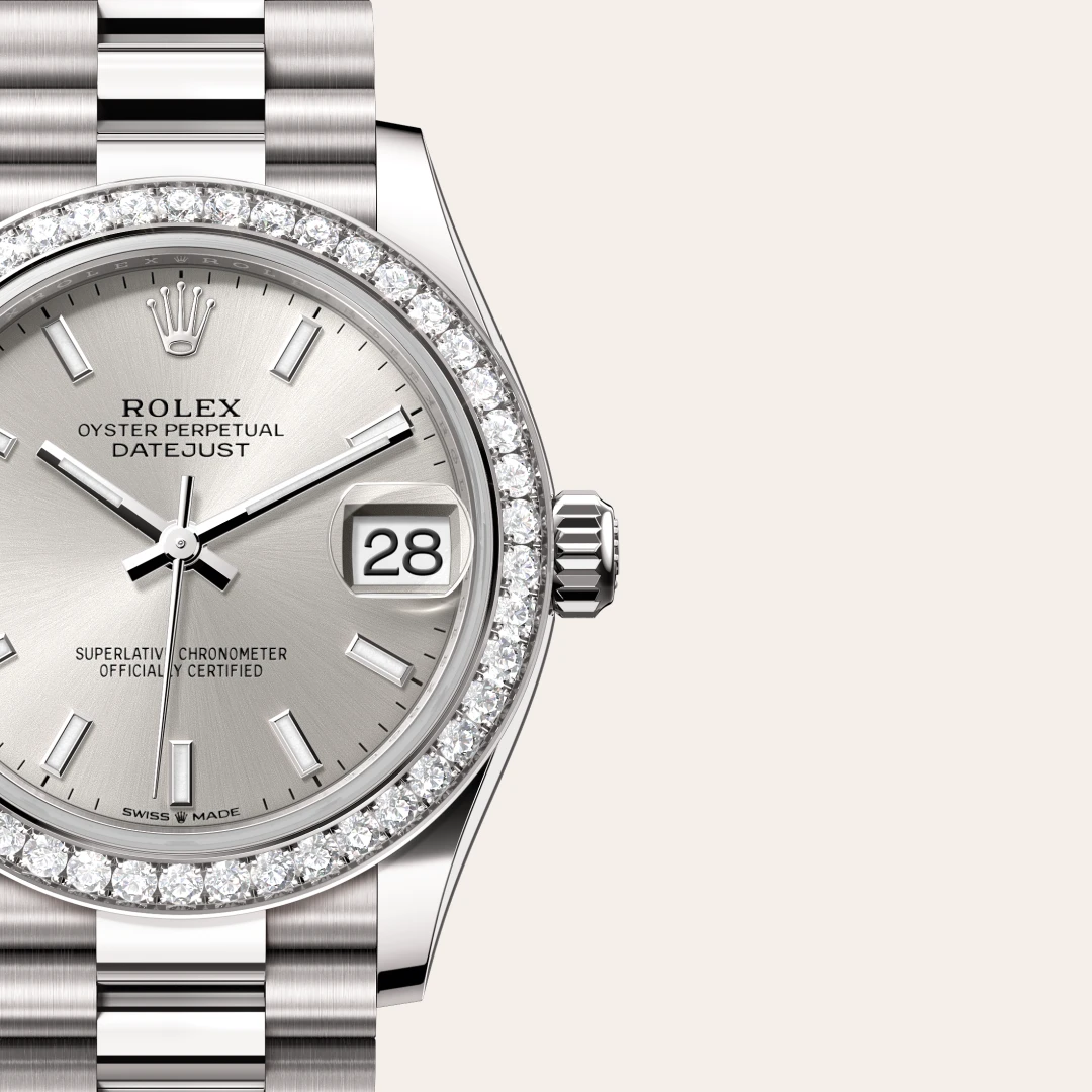 Rolex Datejust 31 en Or gris 18 ct M278289RBR-0012 chez Dubail