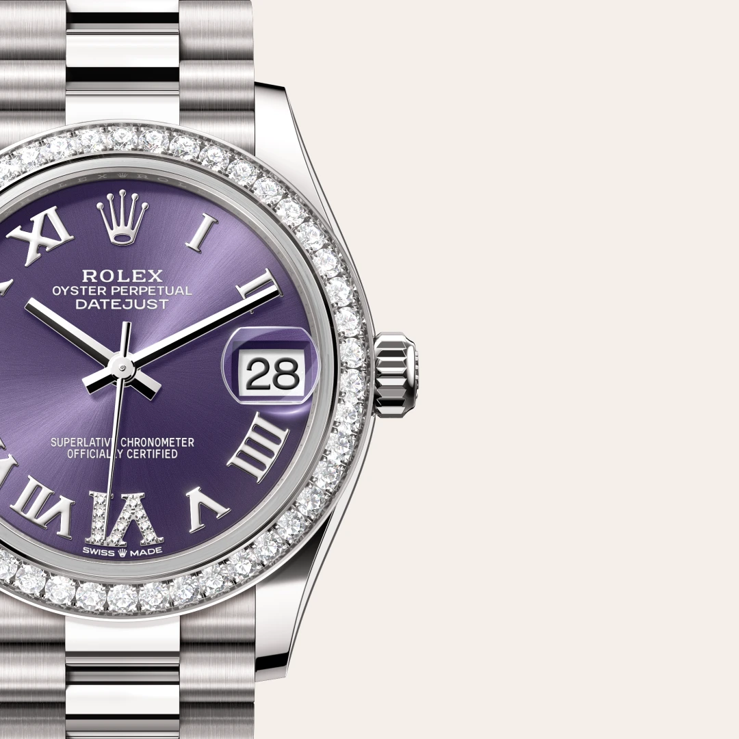 Rolex Datejust 31 en Or gris 18 ct M278289RBR-0019 chez Maison Prieur