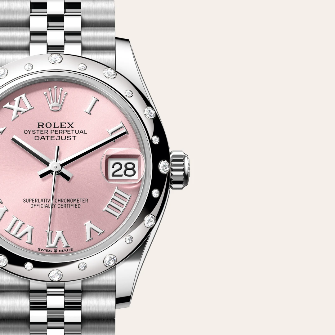 Rolex Datejust 31 en Rolesor gris – combinaison d’acier Oystersteel et d’or gris M278344RBR-0022 chez Maison Prieur