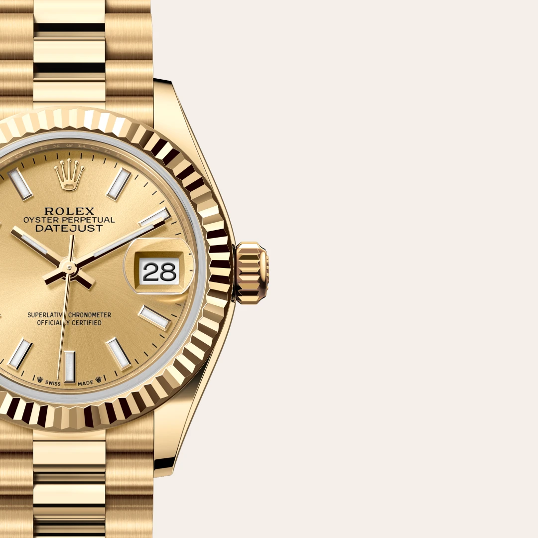 Rolex Lady-Datejust en Or jaune 18 ct M279178-0001 chez Lombard Joaillier