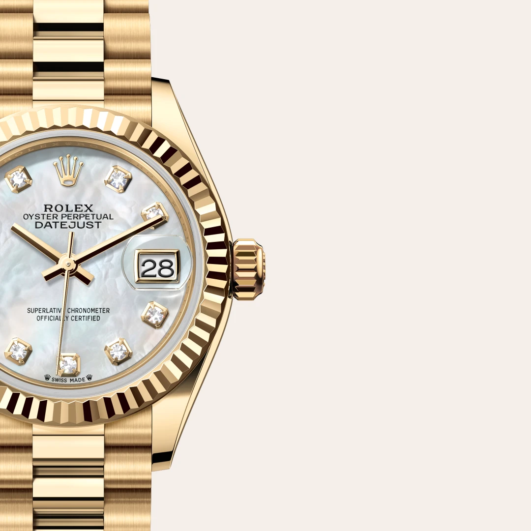 Rolex Lady-Datejust en Or jaune 18 ct M279178-0025 chez Bijouterie Mornier