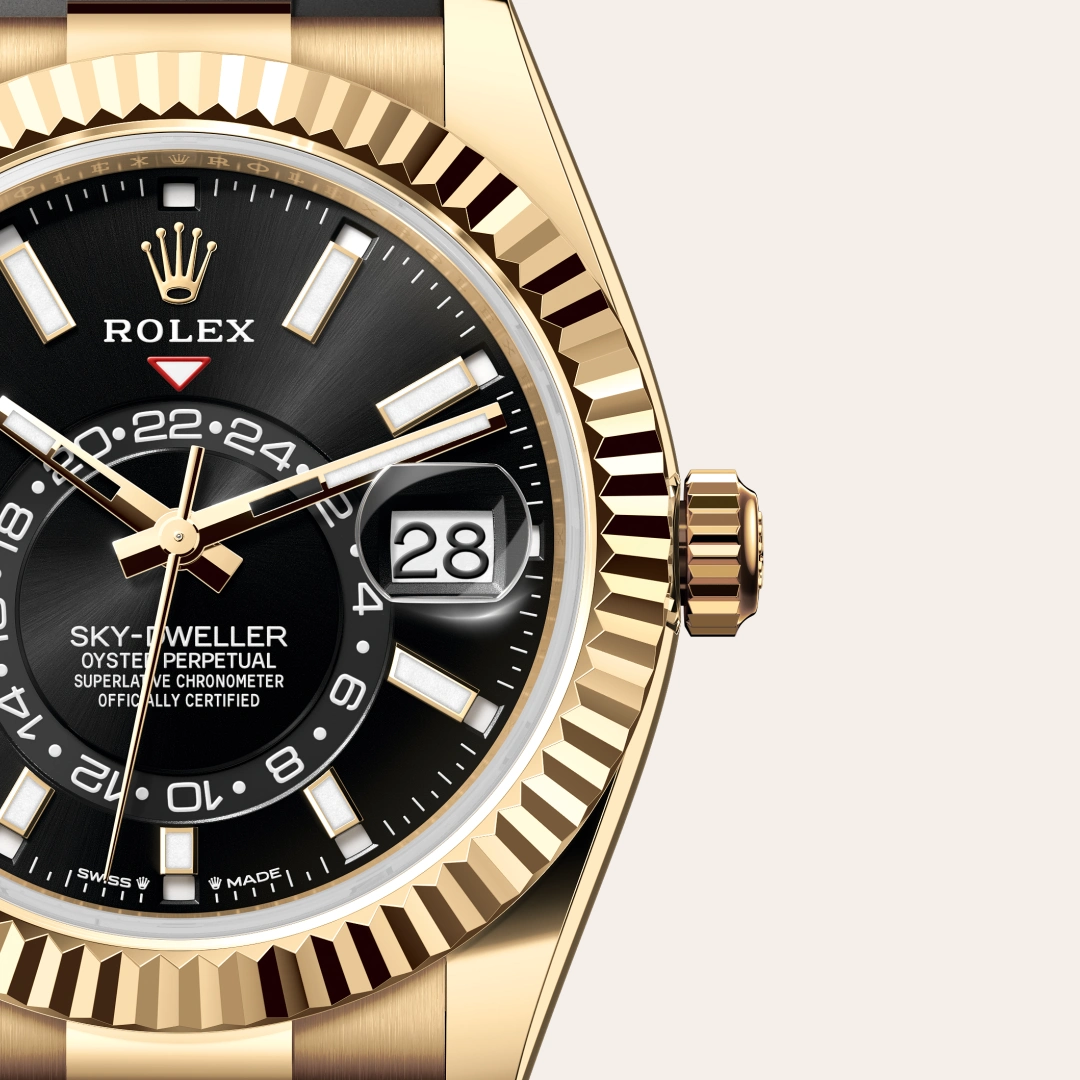 Rolex Sky-Dweller en Or jaune 18 ct M336238-0002 chez Ferret