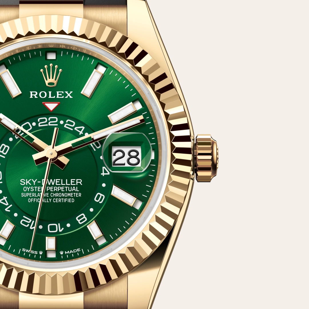 Rolex Sky-Dweller en Or jaune 18 ct M336238-0004 chez Ferret