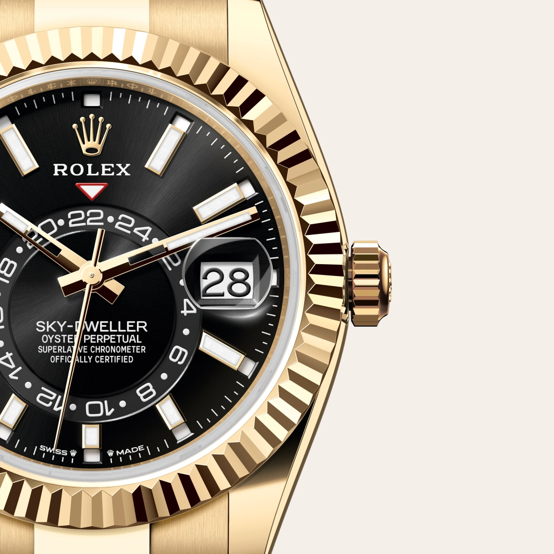 Rolex Sky-Dweller en Or jaune 18 ct M336938-0002 chez Dorise Joaillier