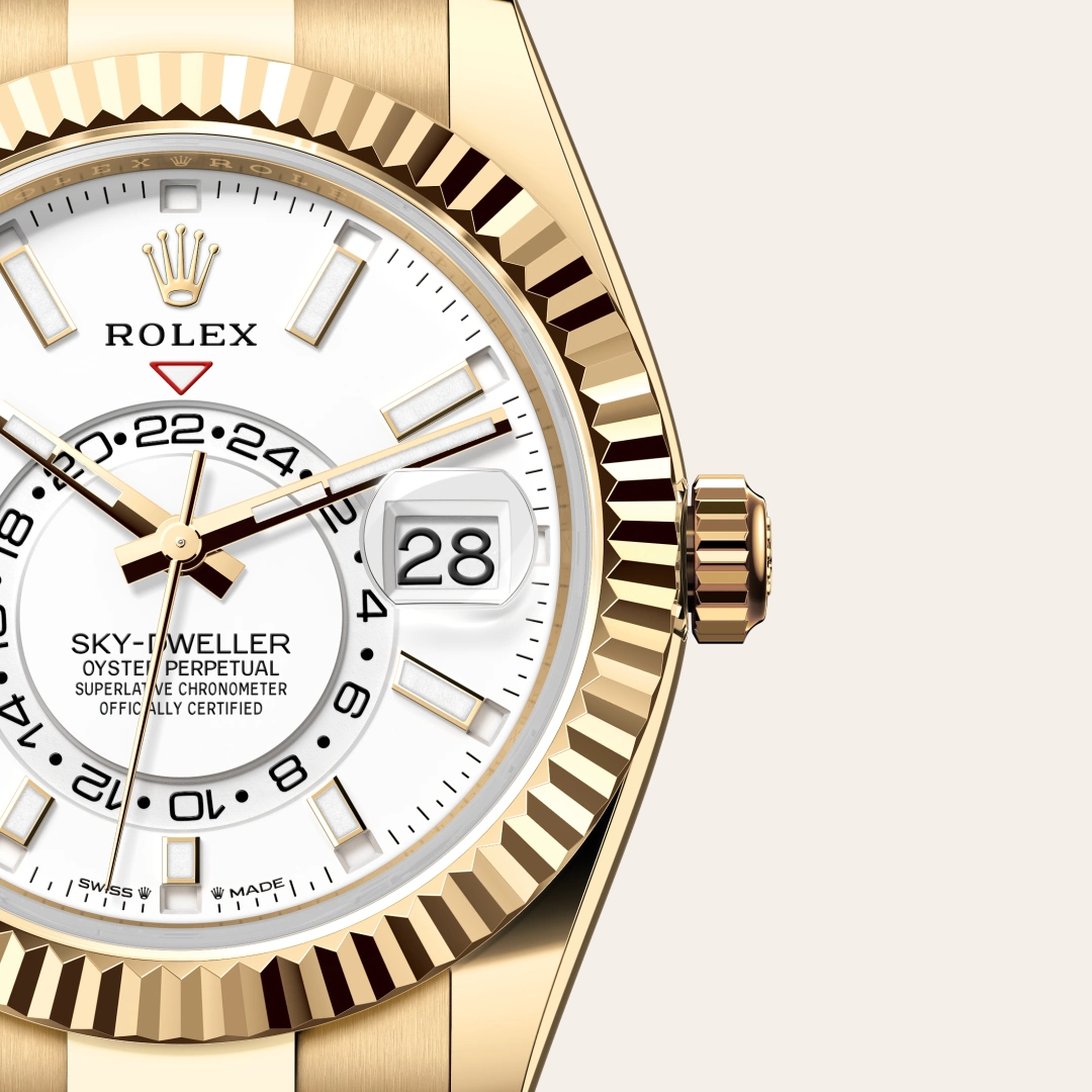 Rolex Sky-Dweller in 18 ct yellow gold M336938-0003 at Dubail