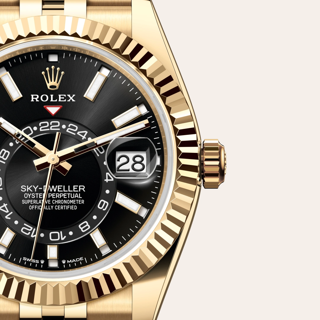 Rolex Sky-Dweller en Or jaune 18 ct M336938-0005 chez Ferret