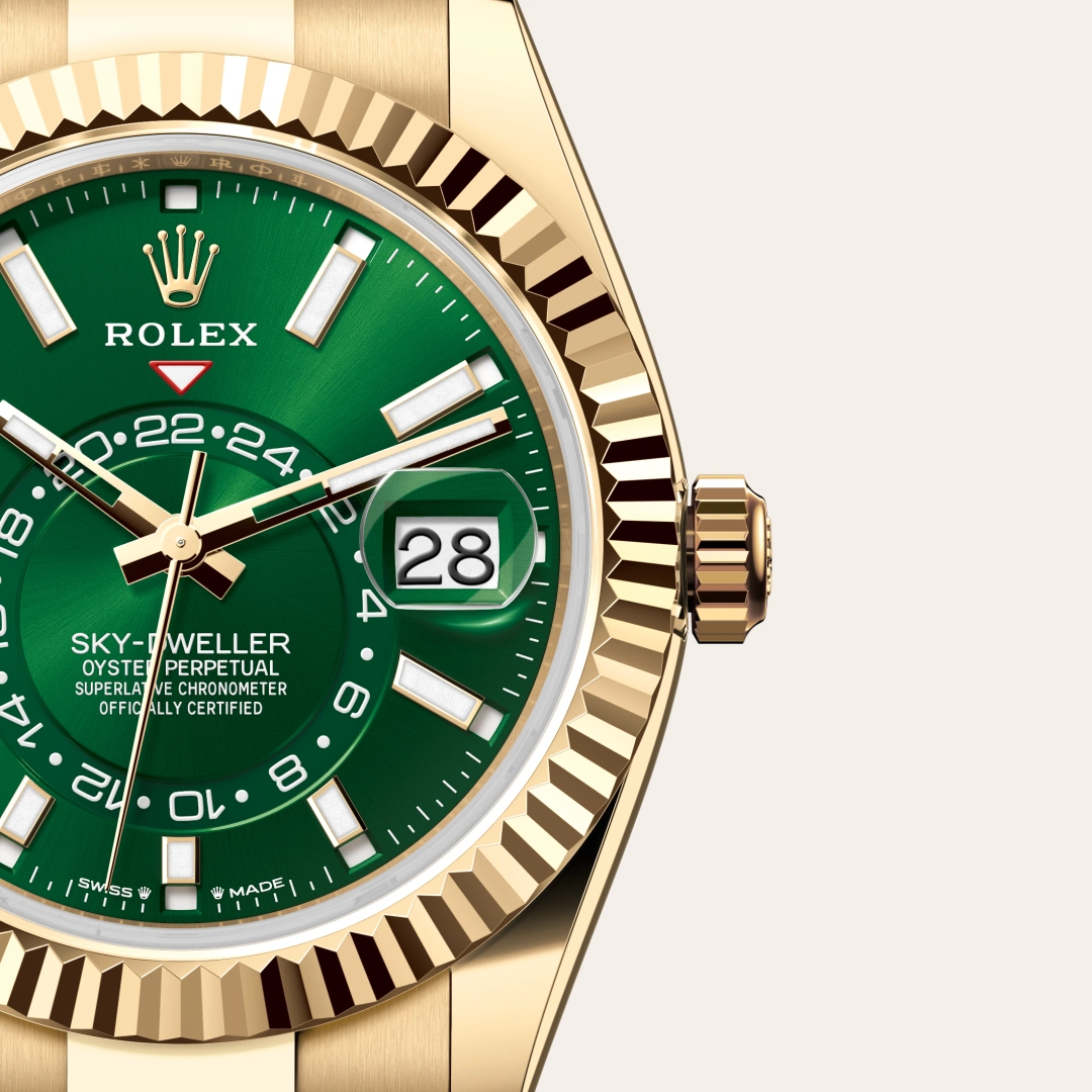 Rolex Sky-Dweller en Or jaune 18 ct M336938-0007 chez Veron Roques